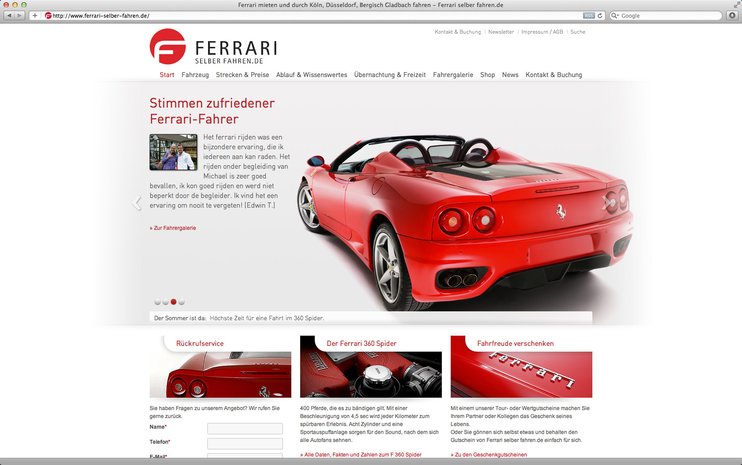 Bild Ferrari selber fahren 2